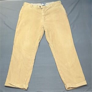 Peter Millar Men's Corduroy Pants Tan Size 40 *flaw